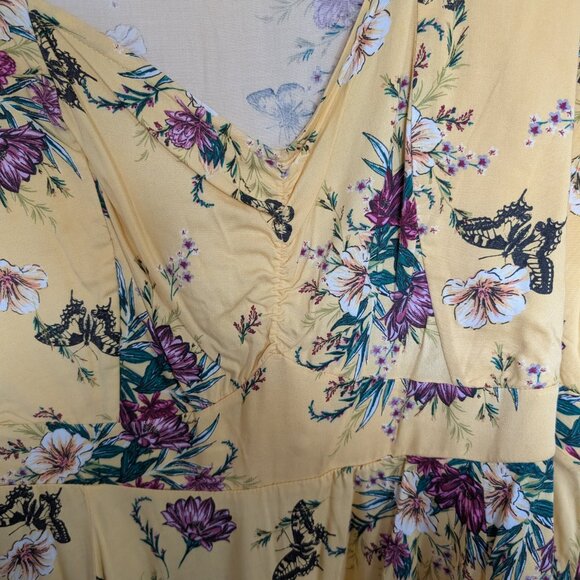 TORRID Challis Skater Dress SIZE 4 - Picture 3 of 4